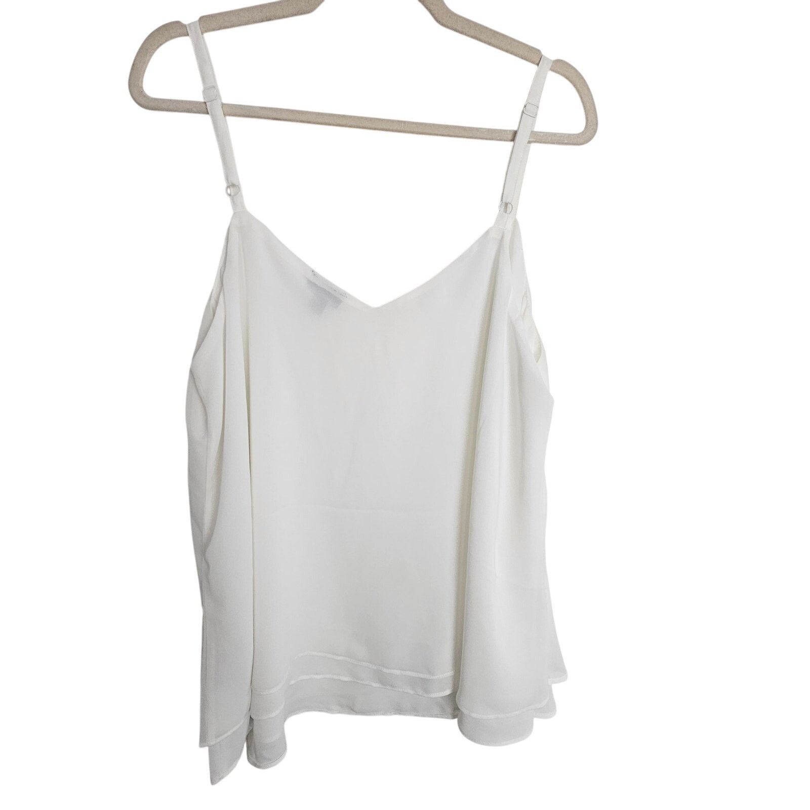 Torrid Torrid Women Flowy Tank Plus Size 00X Minimalist Lined Layer Size XXS / US 00 / IT 34 - 7 Thumbnail