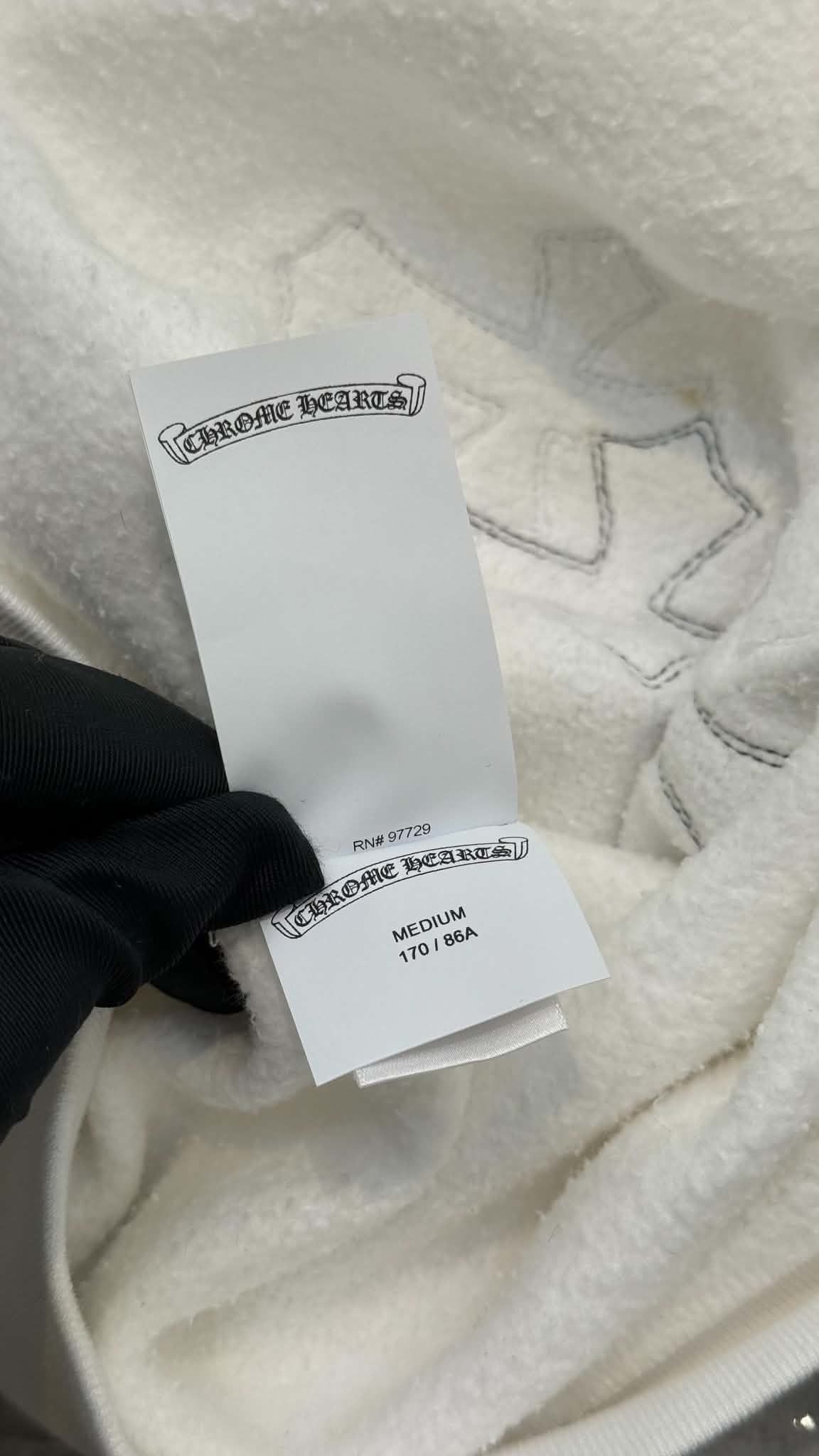 Chrome Hearts CHROME HEARTS PAPER JAM CEMETERY CROSS PATCH ZIP SWEATER Size US M / EU 48-50 / 2 - 12 Thumbnail