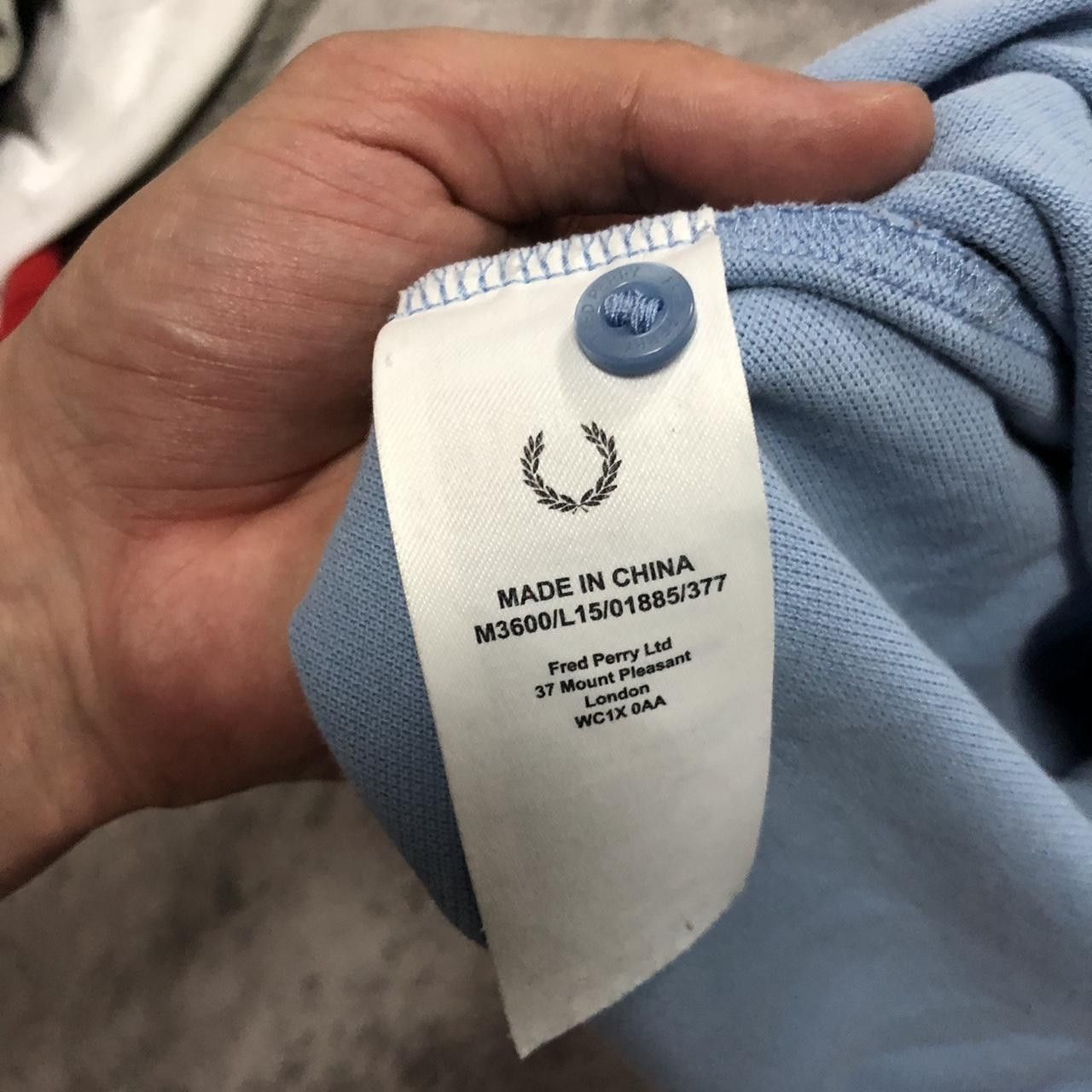 Fred Perry Fred Perry blue polo shirt #poloshirt Size US XXL / EU 58 / 5 - 4 Thumbnail