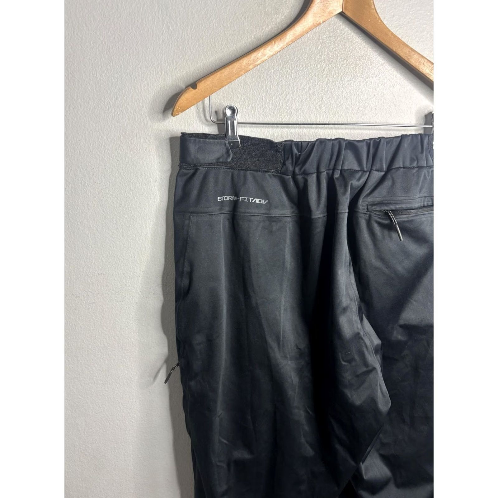 Nike Nike Storm-FIT ADV Pants Mens XL Black Waterproof Windproof Rain Pants Outdoor Activewear Size US 39 - 5 Thumbnail