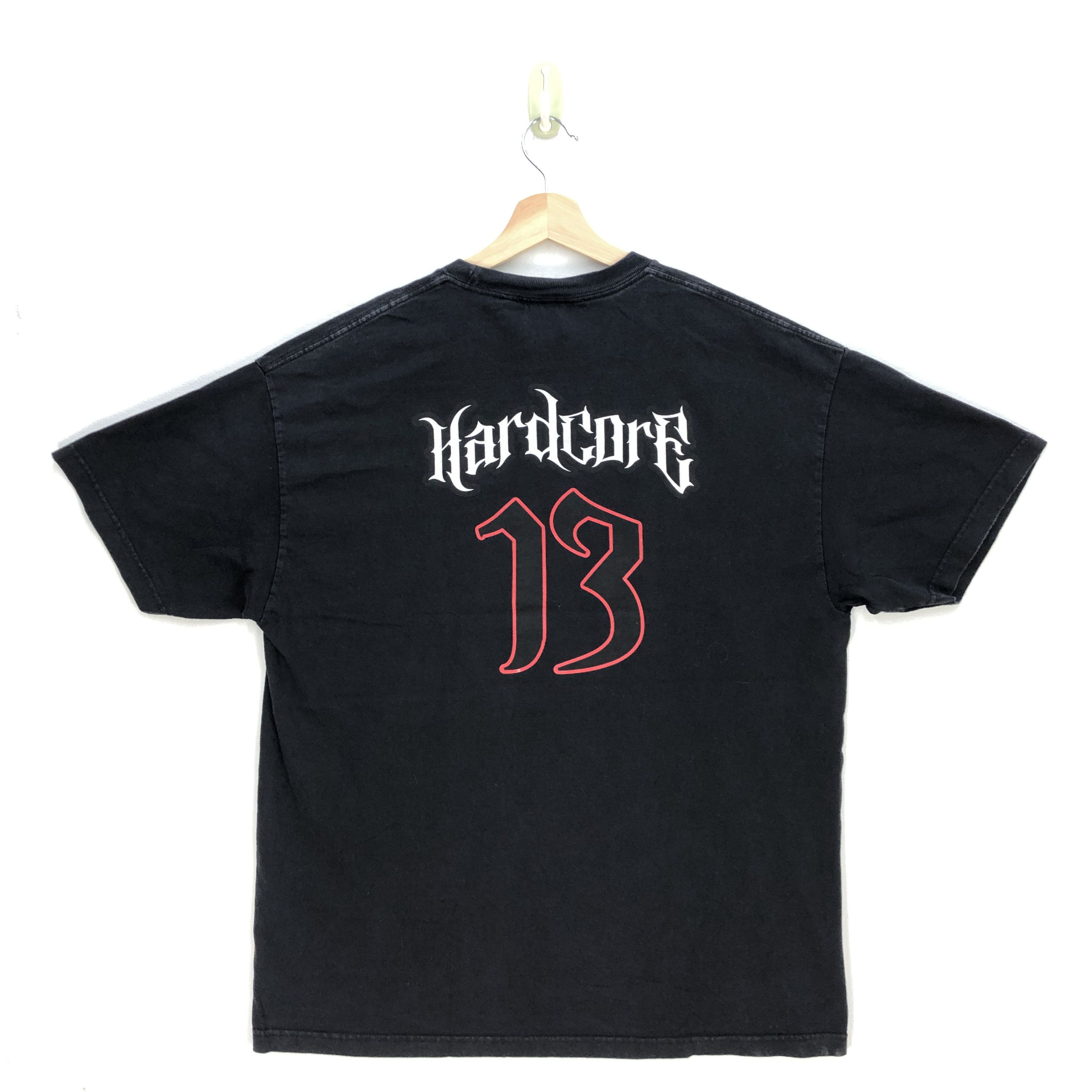 Vintage Vintage Y2K Unleashed Hardcore Tshirt Hardcore 13 Tees Size US XL / EU 56 / 4 - 2 Thumbnail