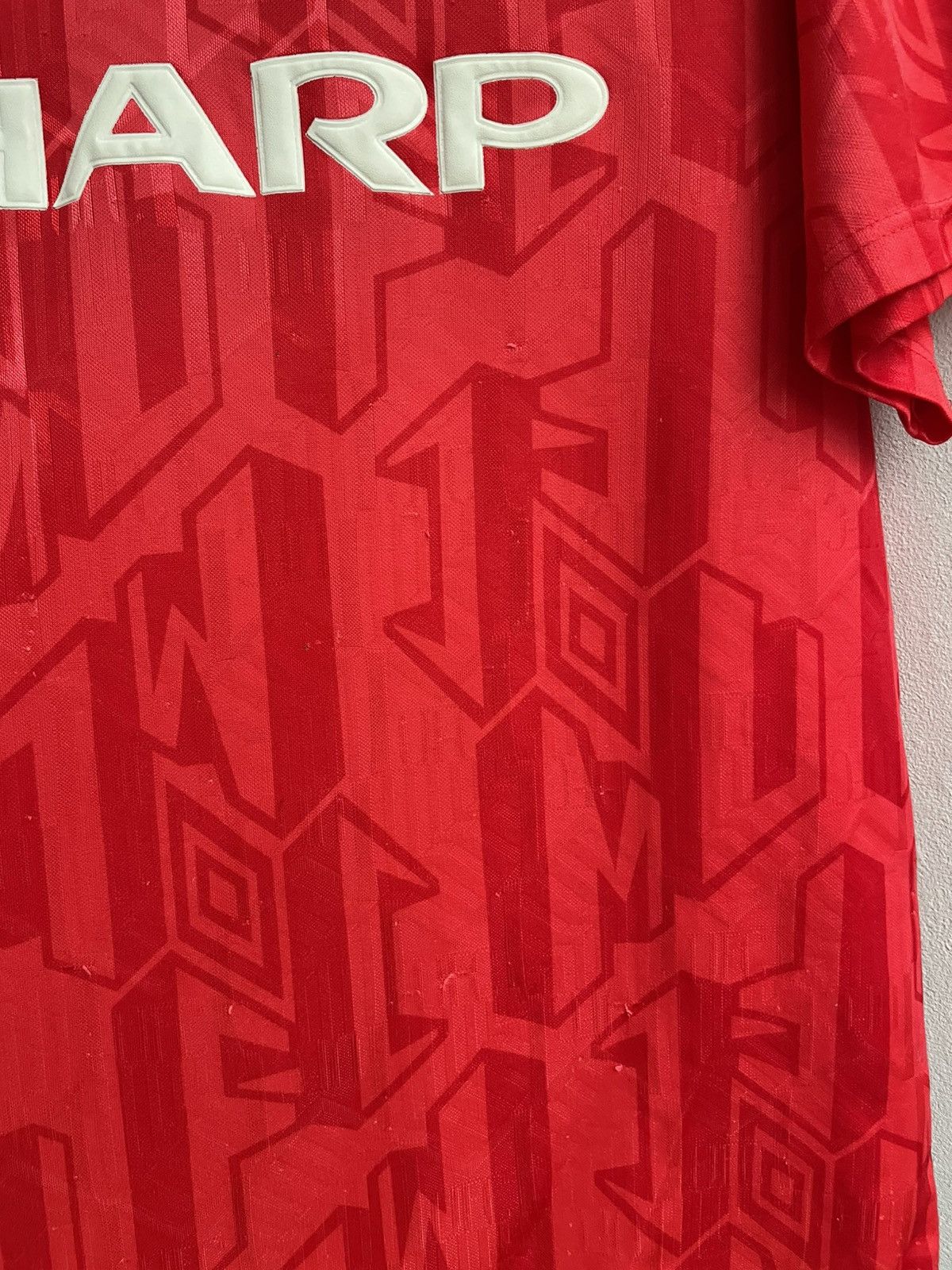 Umbro Manchester United 1992 1993 1994 Shirt Footbal Soccer Jersey Size US L / EU 52-54 / 3 - 14 Thumbnail
