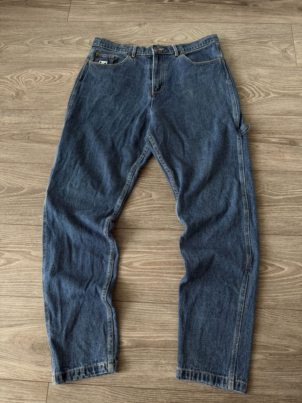 Karl Kani Karl Kani Embroidered Logo Rap Black Denim Unisex Jeans Size US 32 / EU 48 - 12 Thumbnail