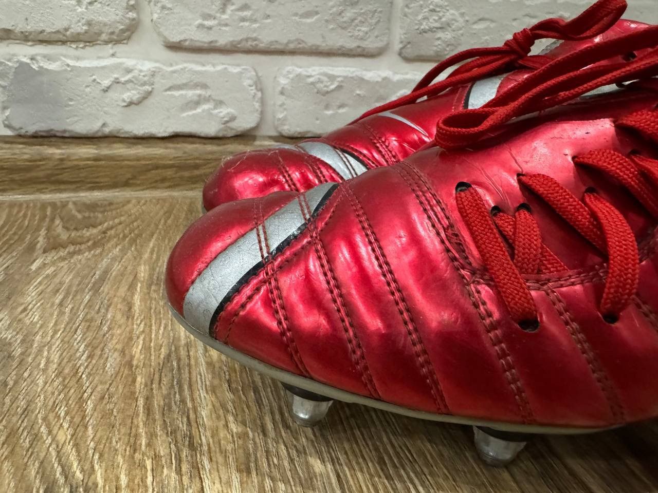 Vintage Nike Total 90 Supremacy FG Red Football Boots Size US 11 / EU 44 - 3 Thumbnail