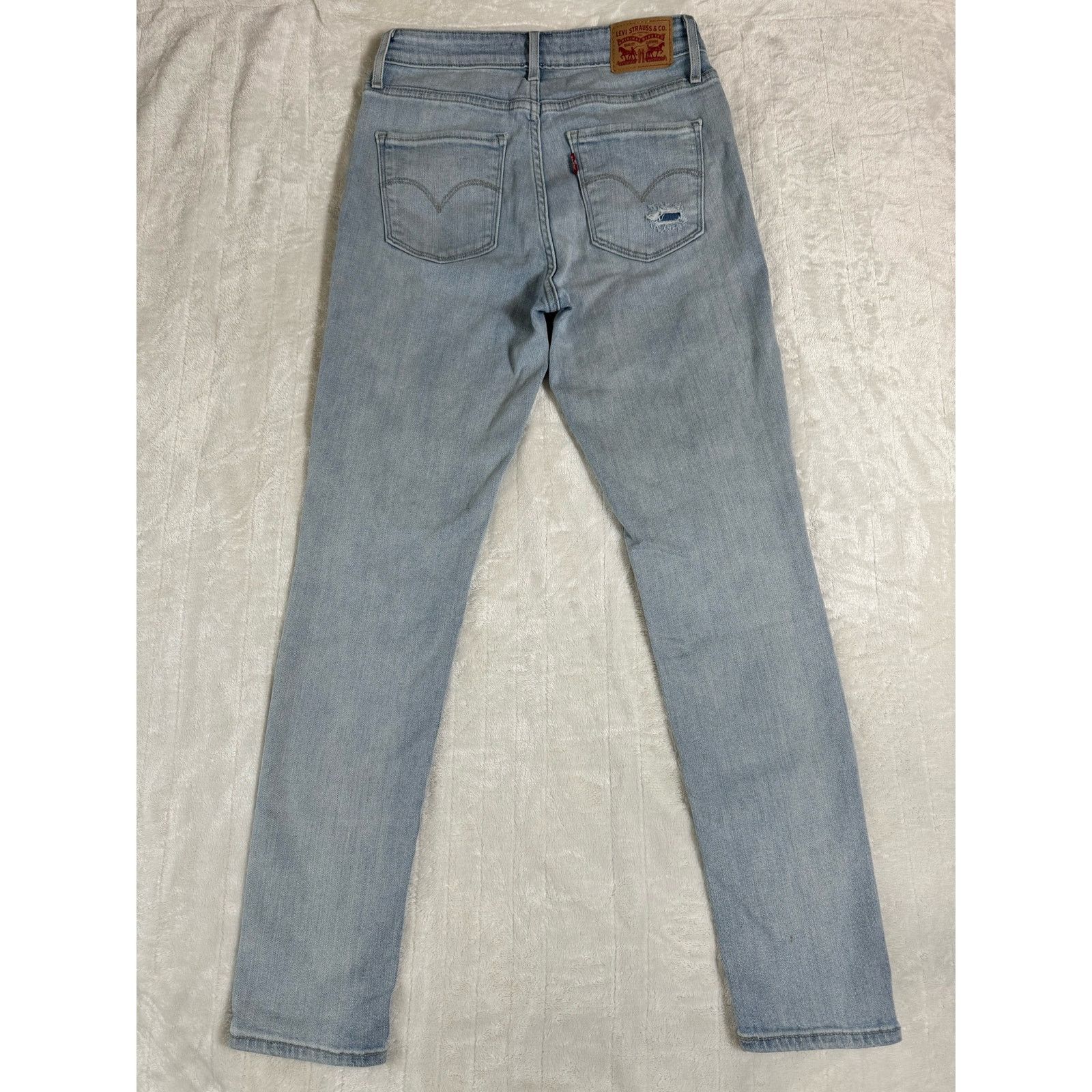 Levi's Levi's Strauss & Co Women's 721 High Rise Skinny Size 28 Size 28" / US 6 / IT 42 - 3 Thumbnail