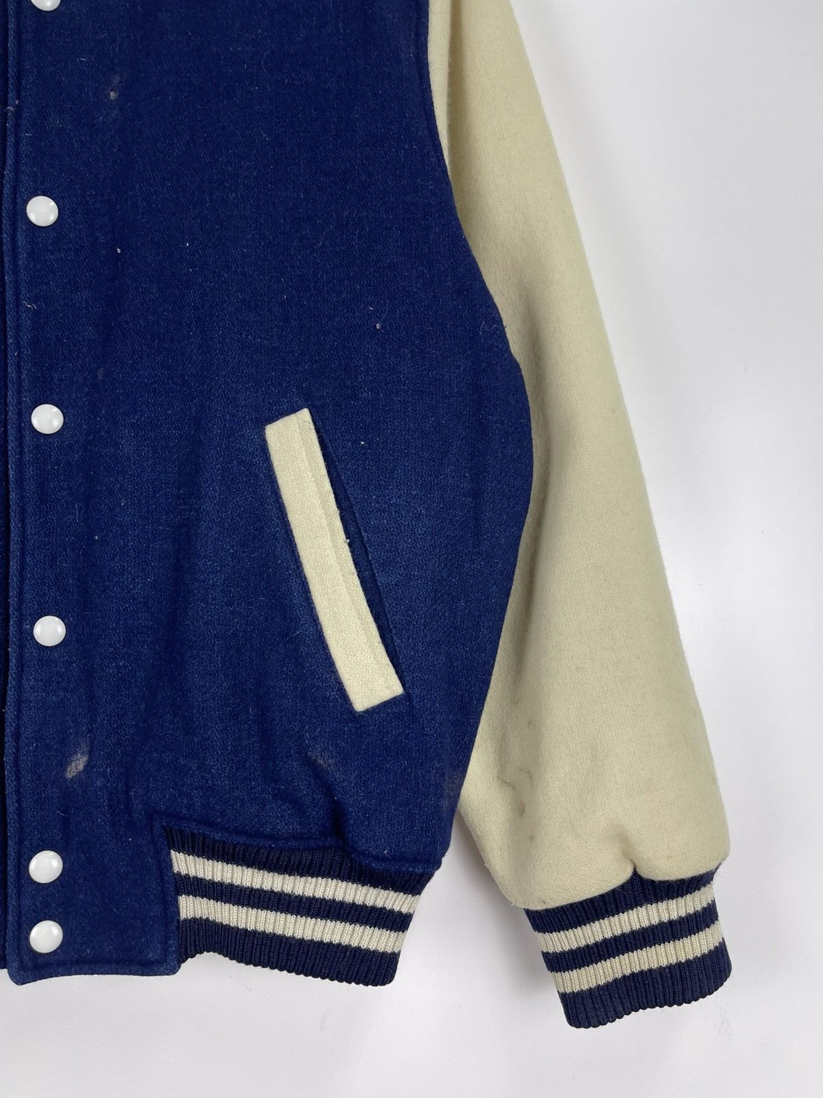 Japanese Brand B.V.D Varsity Jacket Size US L / EU 52-54 / 3 - 8 Thumbnail