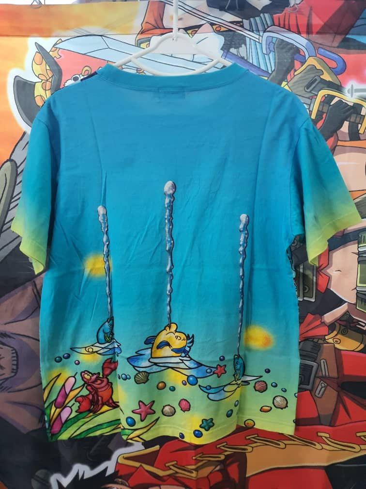 Disney Rare The Little Mermaid full print shirt Size US L / EU 52-54 / 3 - 3 Thumbnail