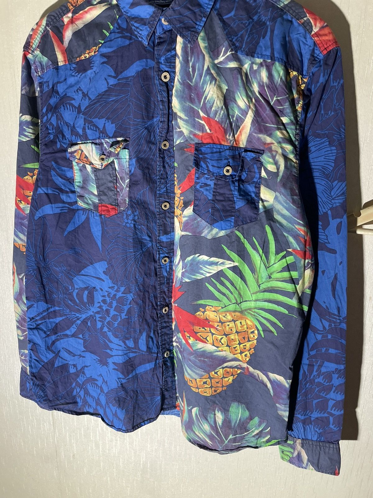 Desigual × Vintage Desigual crazy shirt vintage streetwear Size US XL / EU 56 / 4 - 6 Thumbnail