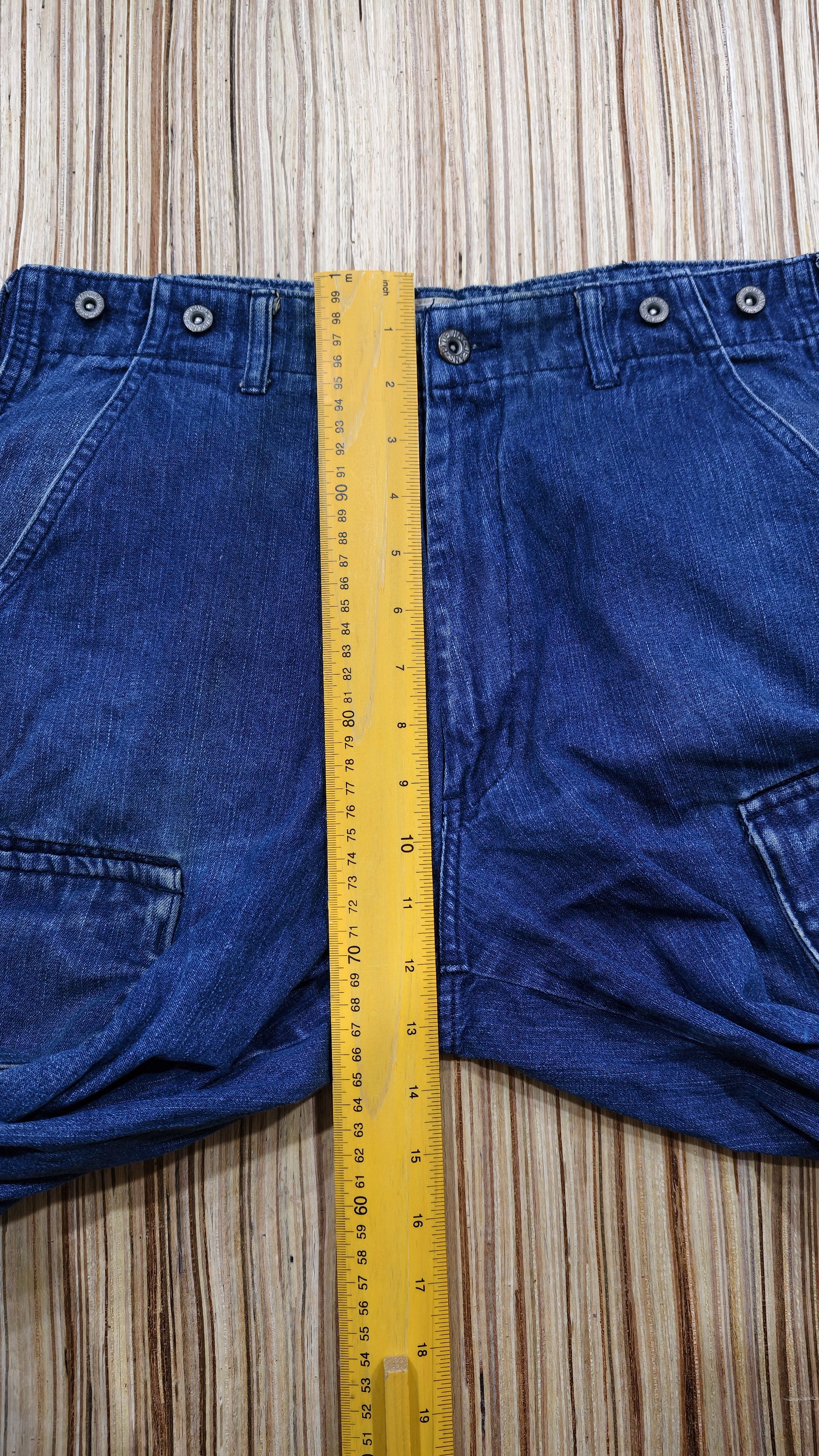 Japanese Brand Vtg blue way trouser denim Size US 31 - 8 Thumbnail