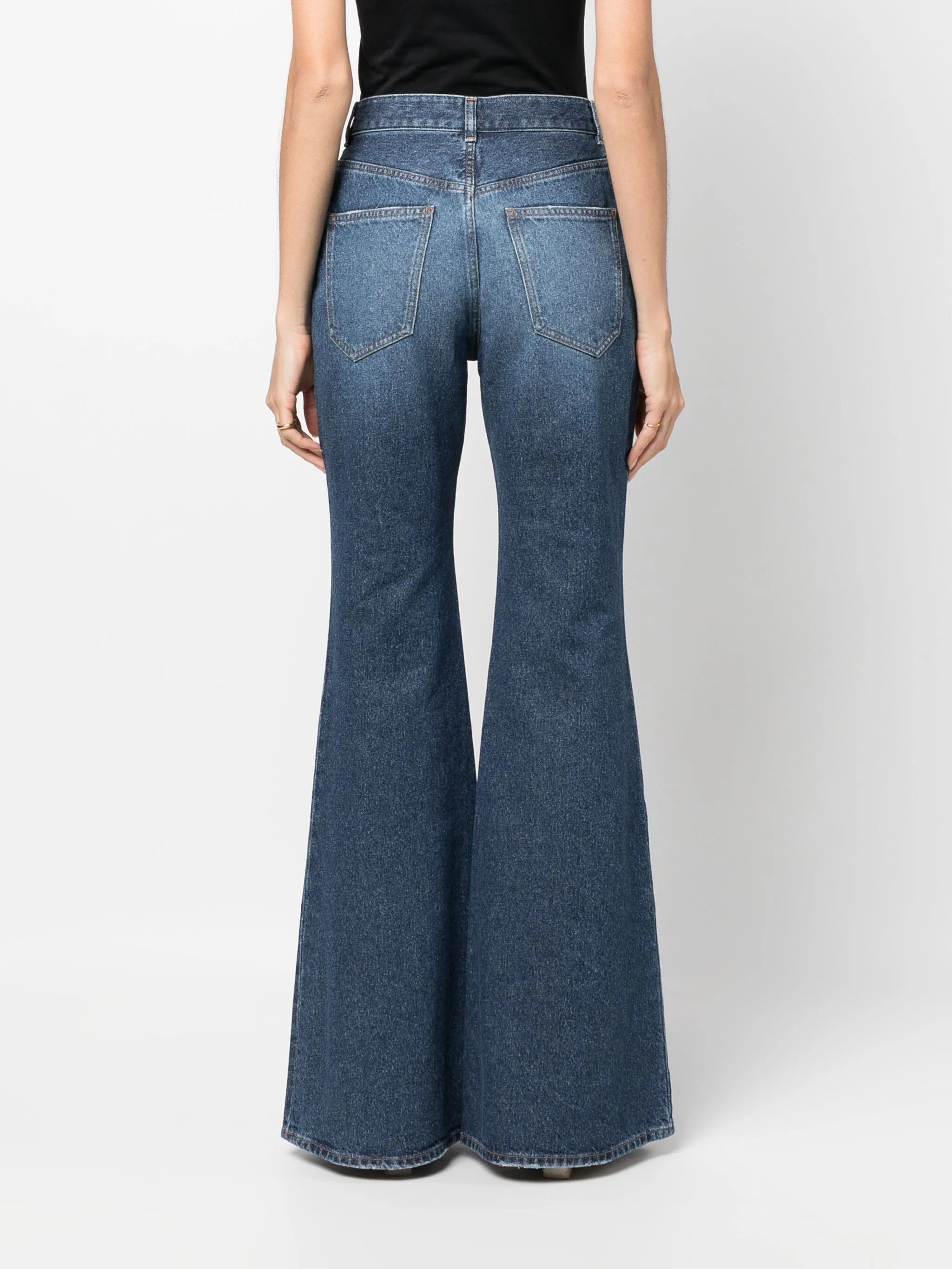 Chloe o1y0825 Denim Pant in Blue Size 28" / US 6 / IT 42 - 4 Thumbnail