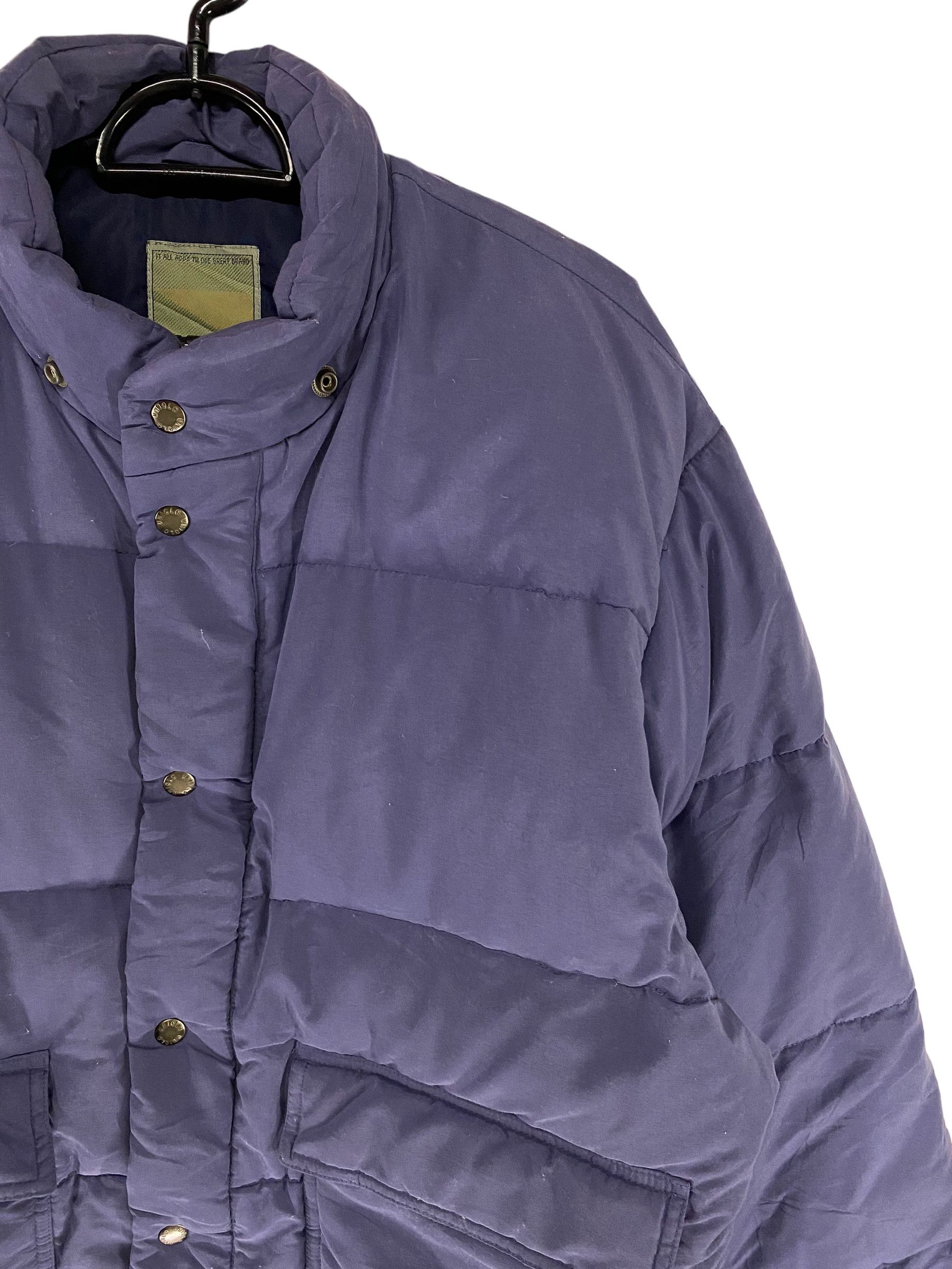 Japanese Brand × Uniqlo × Vintage 90s Unique clothing warehouse quilted down puffer jacket Size US L / EU 52-54 / 3 - 5 Thumbnail