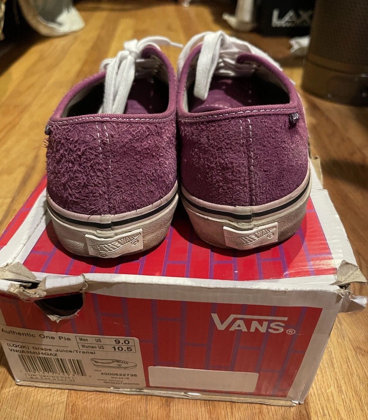 LQQK Studio × Vans Lqqk studios vans authentic one purple grape suede size 9 Size US 9 / EU 42 - 3 Thumbnail