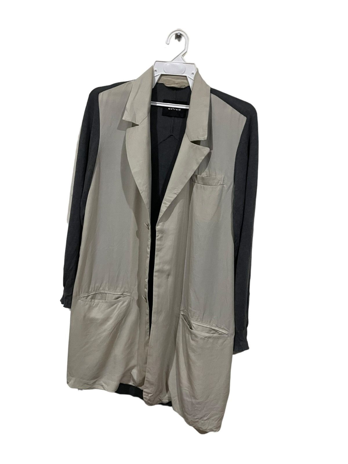 CABANE de ZUCCa Issey Miyake Zucca Double Tone Reflective Collar Jacket Size M / US 6-8 / IT 42-44 - 5 Thumbnail