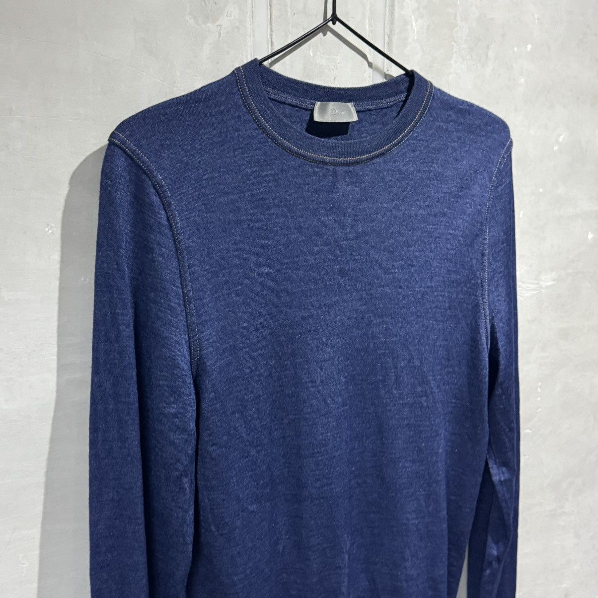 Dior AW 2008 Dior Homme Kris Van Assche Virgin Wool Knit Crewneck Size US S / EU 44-46 / 1 - 13 Thumbnail
