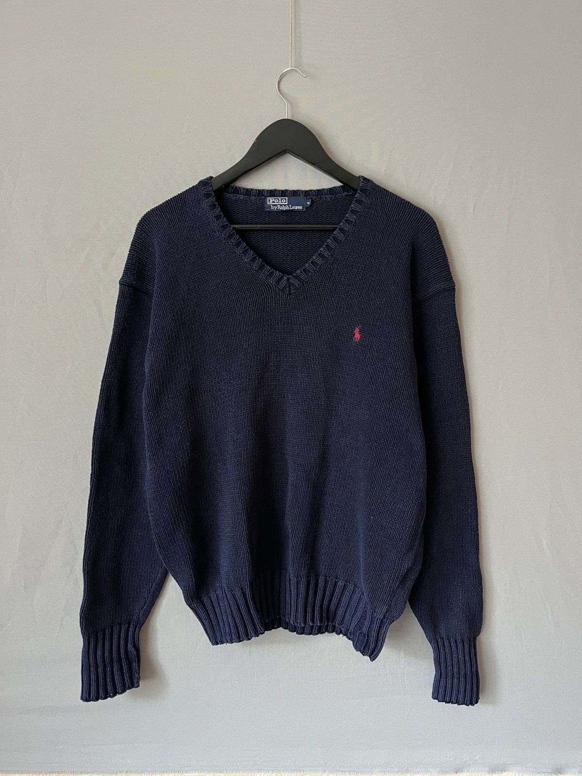 Polo Ralph Lauren × Vintage Polo Ralph Lauren Vintage Heavy Knit Hong Kong Iconic Sweate Size US M / EU 48-50 / 2 - 1 Thumbnail