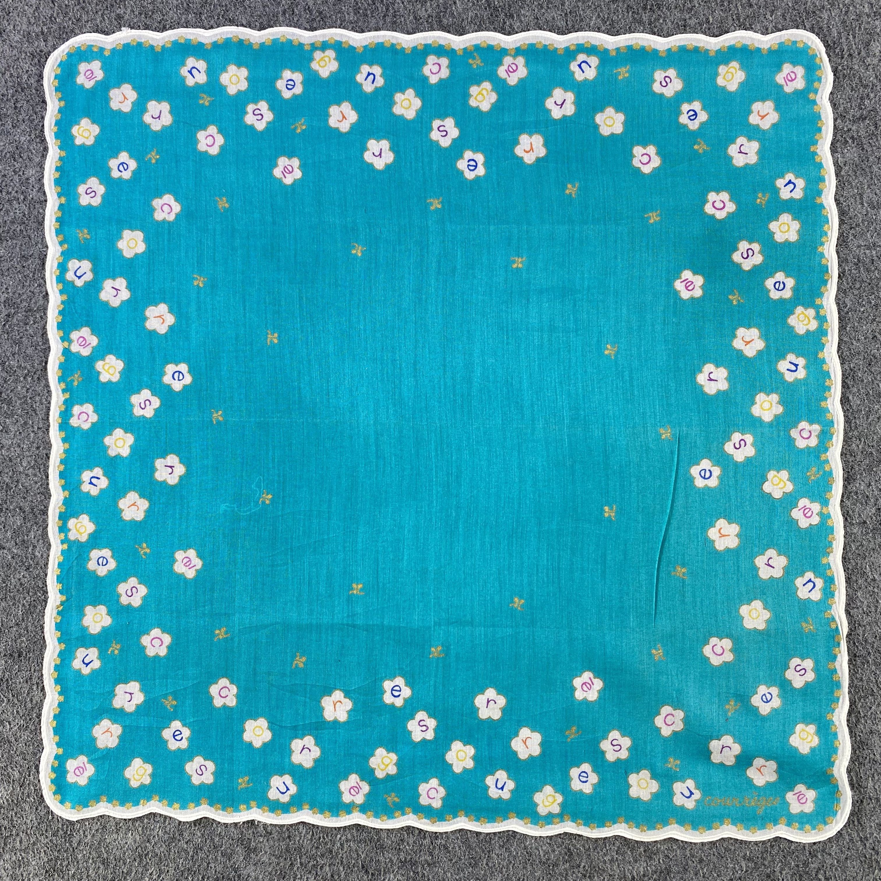 Courreges Handkerchief/Neckerchief/Bandana HC670 Size ONE SIZE - 1 Thumbnail