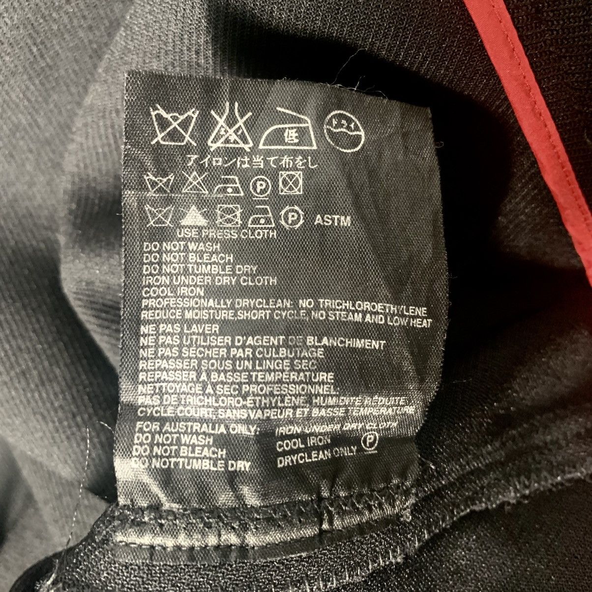 Prada × Vintage Prada Sport Early 2000 Zip Up Tech Red Tabs Size 34" / US 12 / IT 48 - 7 Thumbnail