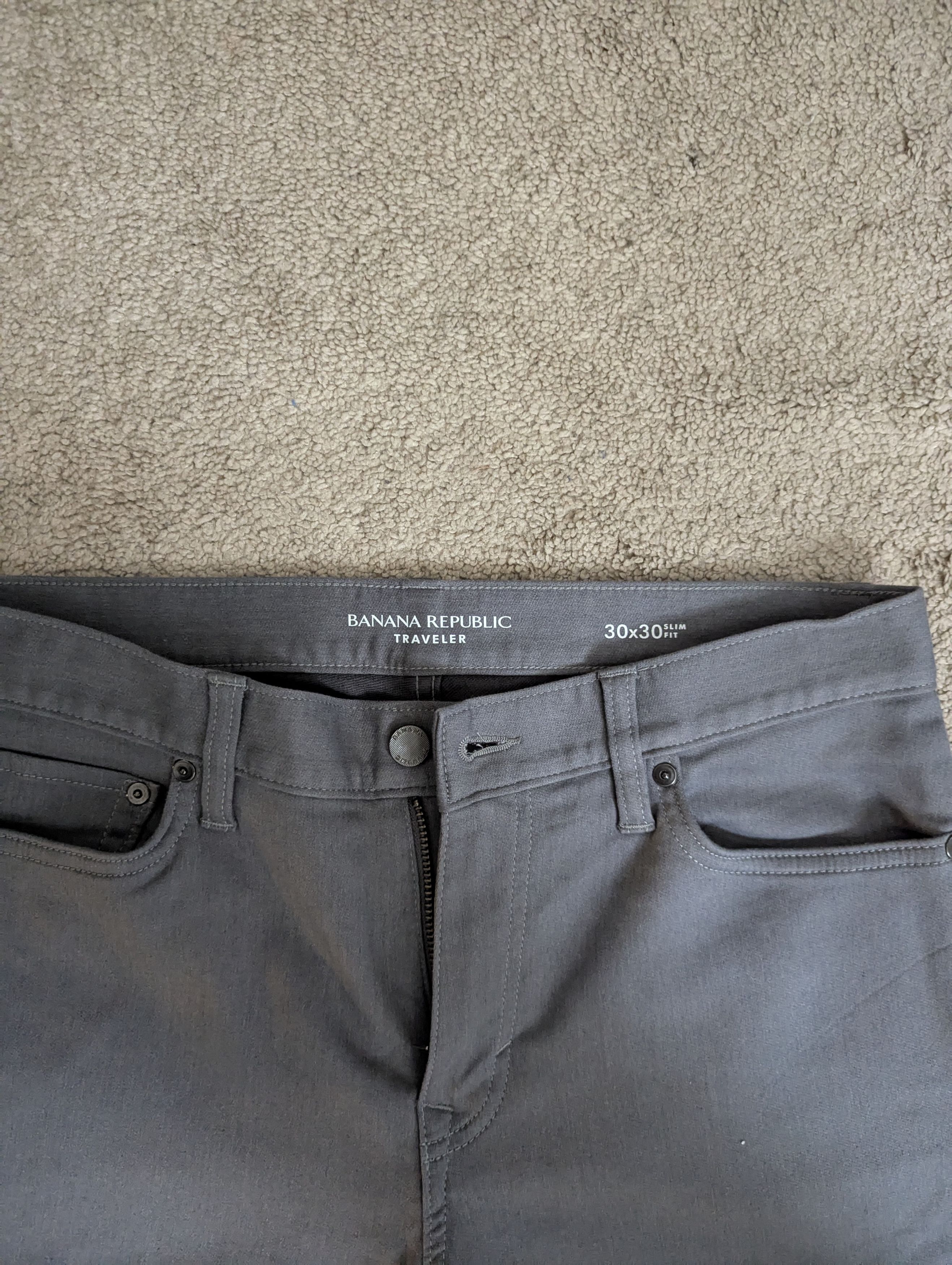 Banana Republic Slim Traveler Pant Size US 30 / EU 46 - 1 Thumbnail