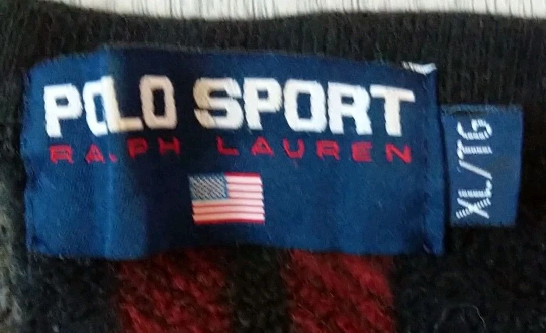 Polo Ralph Lauren Polo Sport Ralph Lauren Tartan Sweater Pullover Crew Size US XL / EU 56 / 4 - 4 Thumbnail