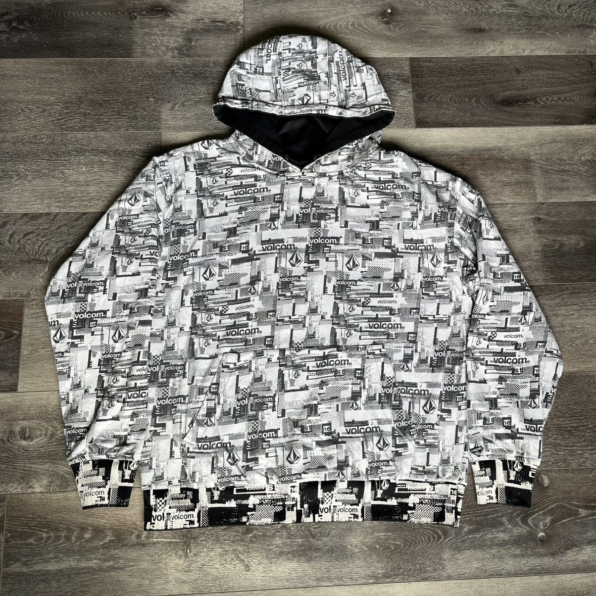 Vintage Vintage 2000s All Over Skull Print Zip Hoodie