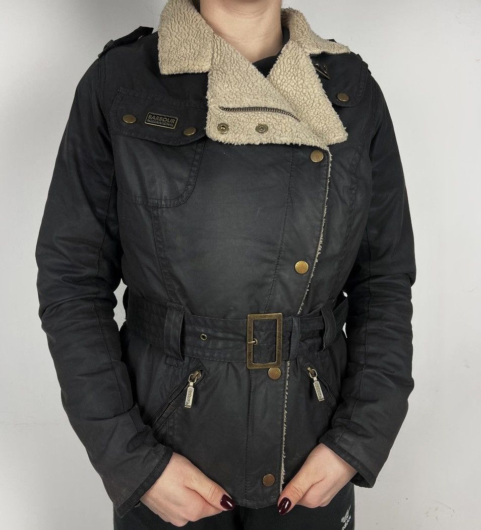 Barbour International Matlock Wax Women's Jacket Motorcycle