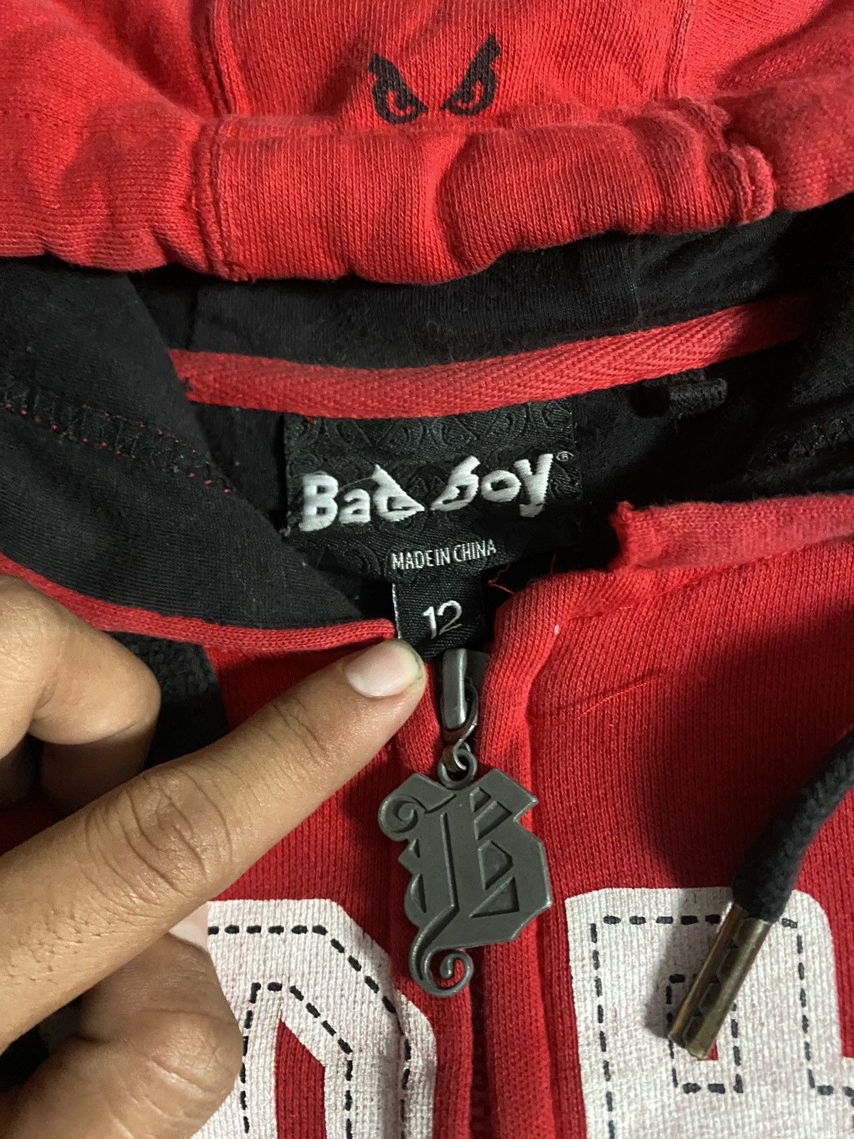 Vintage Ziper Badboy Y2K hiphop Size US M / EU 48-50 / 2 - 2 Thumbnail