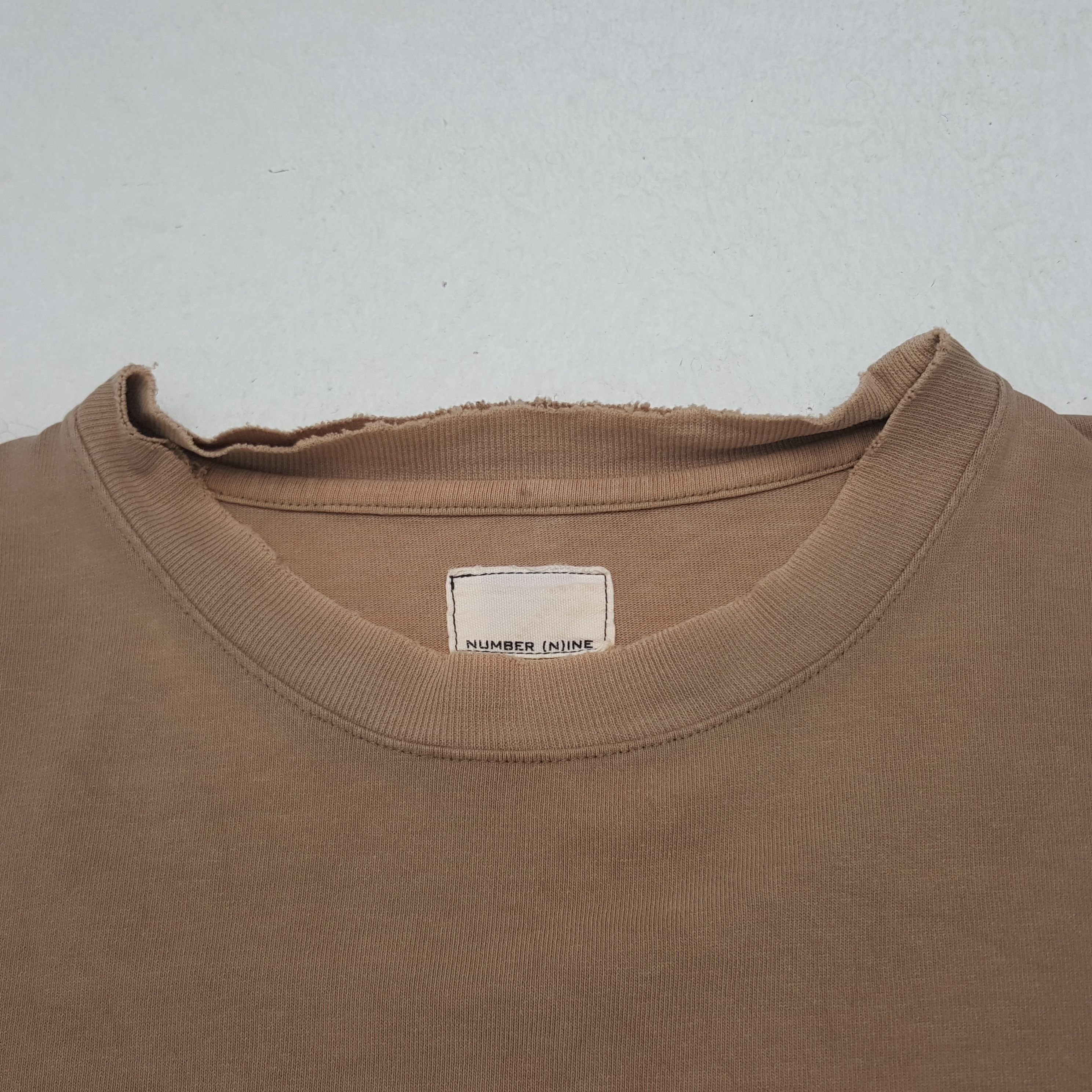 Japanese Brand × Number (N)ine × Vintage Vintage Number (N)ine Big Spell Out Tshirt Size US XL / EU 56 / 4 - 5 Thumbnail