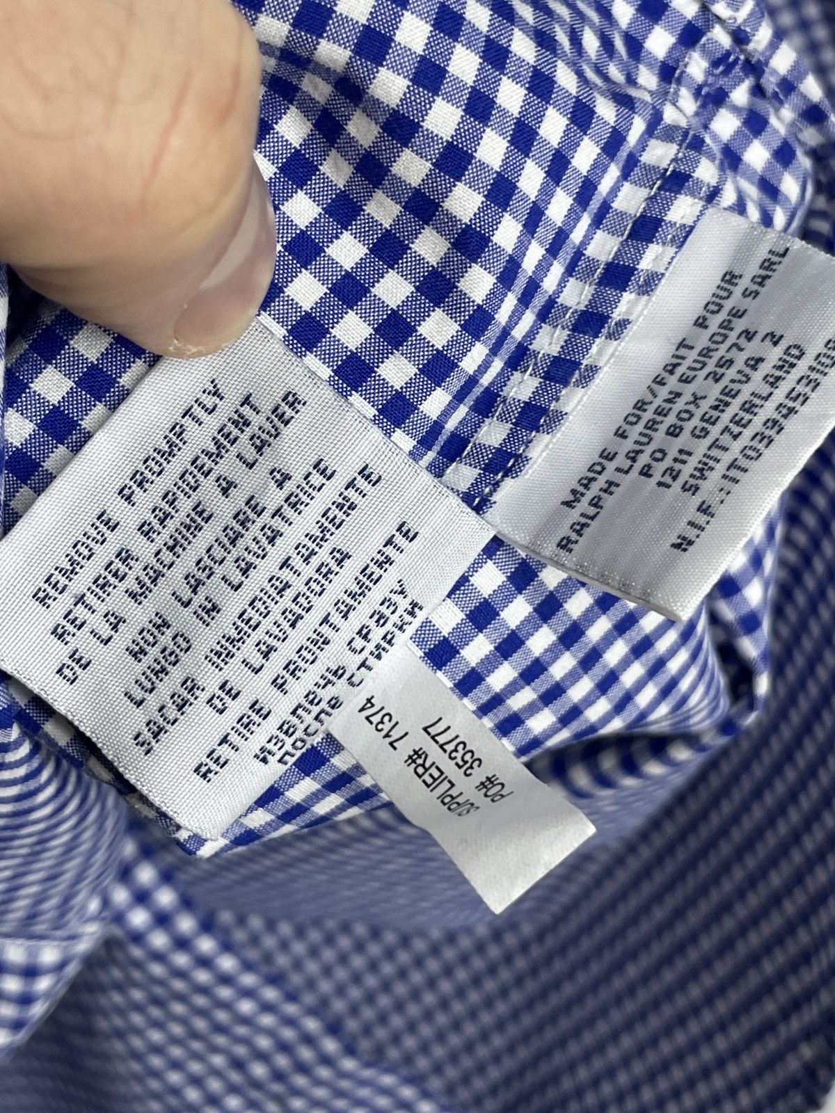 Polo Ralph Lauren Vintage Polo Ralph Lauren Shirt homiakillia Size US M / EU 48-50 / 2 - 10 Thumbnail