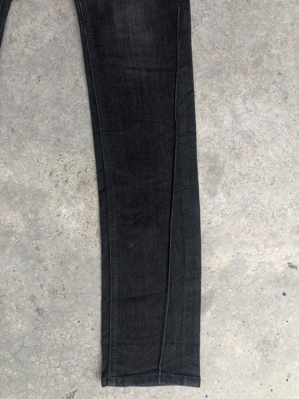 Wooyoungmi Wooyoungmi Leather Pocket Distressed Skinny Jeans Size US 32 / EU 48 - 7 Thumbnail
