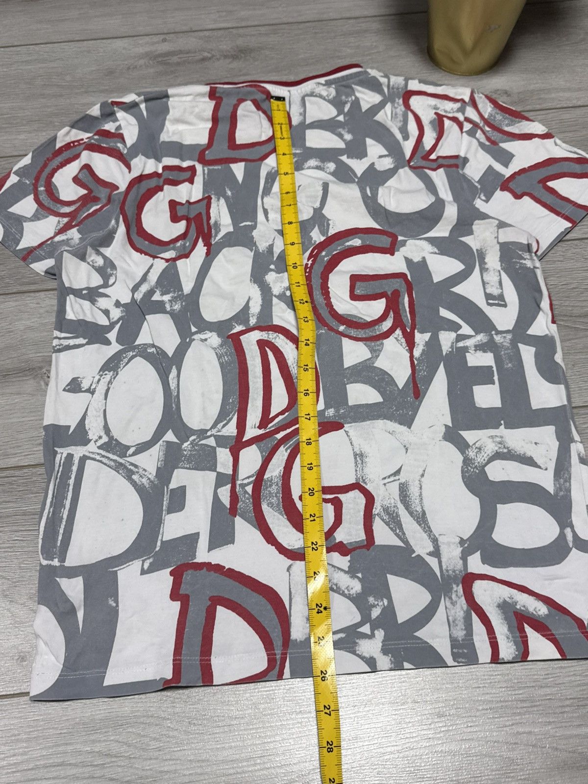 Dolce & Gabbana Dolce Gabbana monogram all over DG tee shirt Size US M / EU 48-50 / 2 - 9 Thumbnail