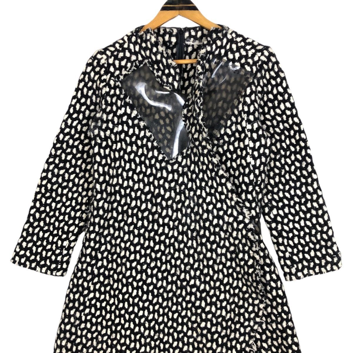 Comme des Garcons Vintage Junya Watanabe Comme Des Garcons 2001 A/W Wool Coat Size S / US 4 / IT 40 - 11 Thumbnail