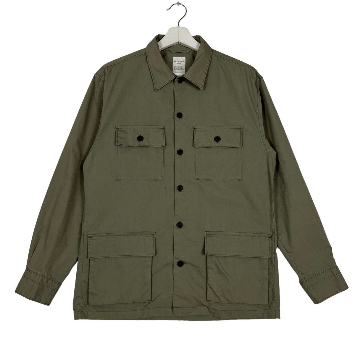 Japanese Brand 🔥 BACK NUMBER MILITARY STYLE JACKET Size US M / EU 48-50 / 2 - 1 Thumbnail