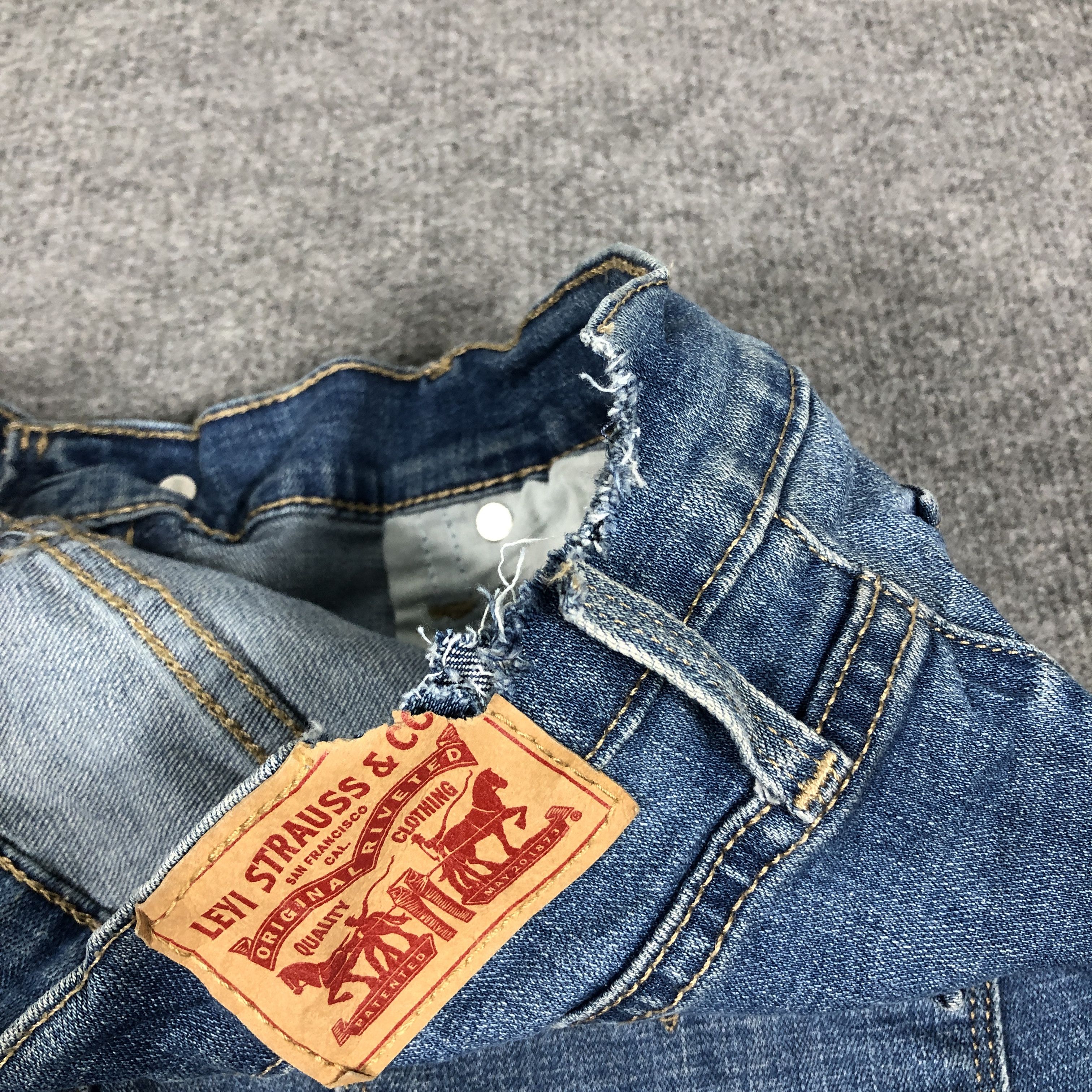 Levi's × Vintage Womens Vintage Levis Jeans Short Pants L1091W Size 33" - 4 Thumbnail
