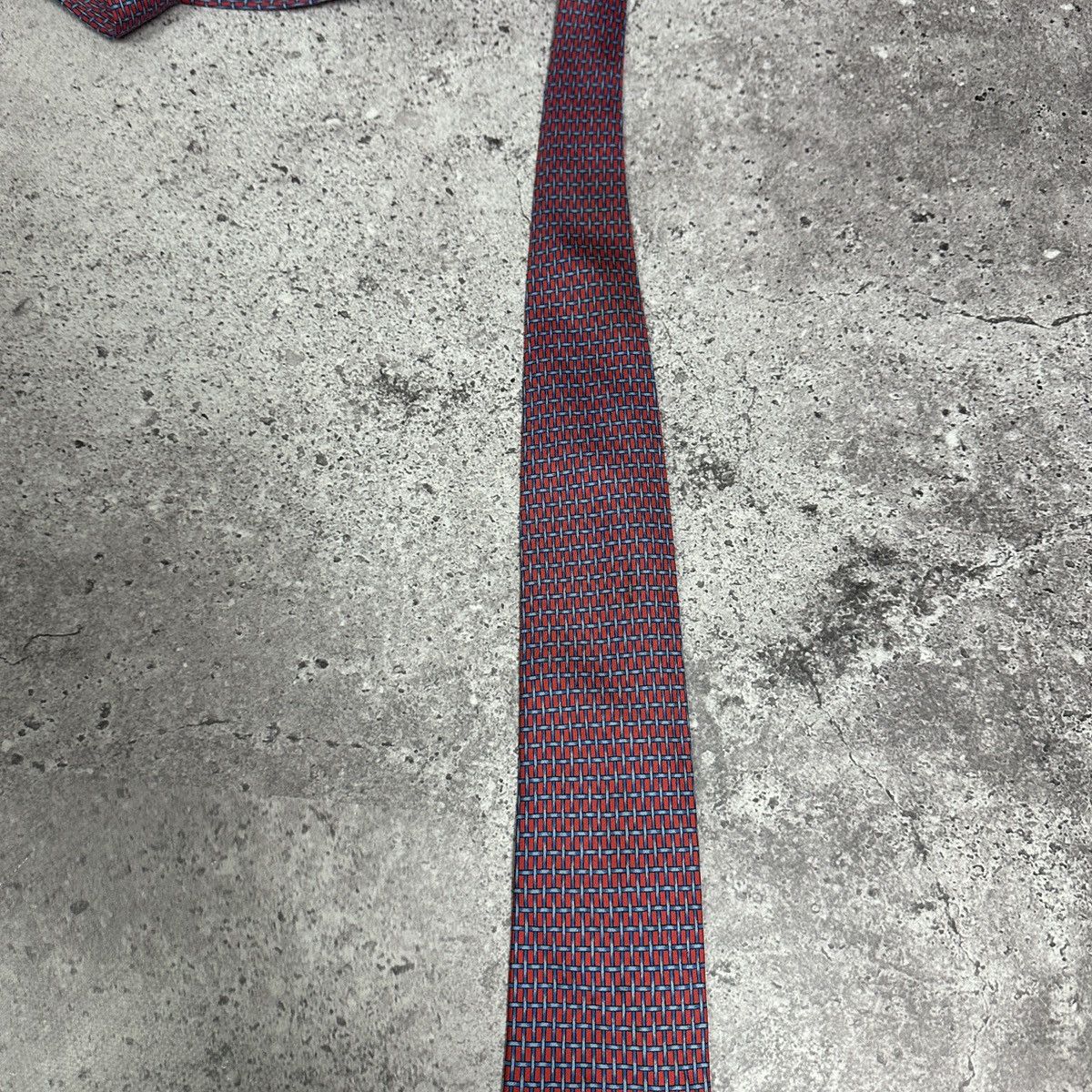 Hermes Vintage 90s Hermes Paris Silk tie France luxury y2k hype Size ONE SIZE - 4 Thumbnail