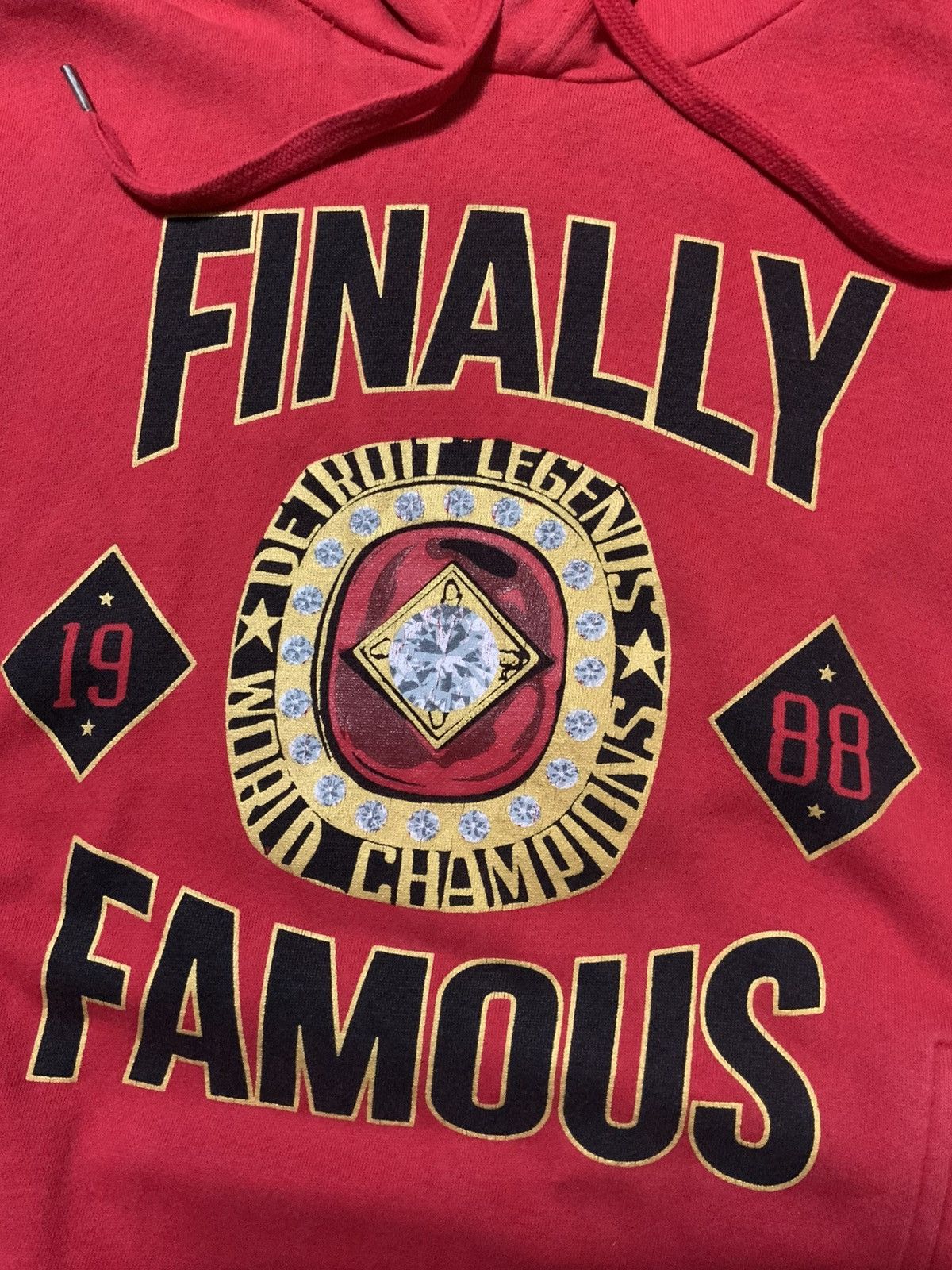 Big Sean Finally Famous Big Sean Ecko Detroit Legends Ring Hoodie Size US S / EU 44-46 / 1 - 5 Thumbnail