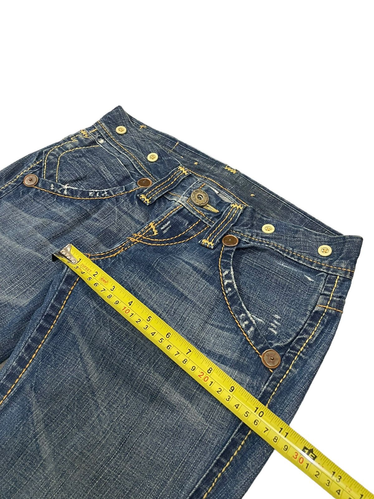 True Religion Vintage True Religion Women’s Denim Slim Straight Cut Jeans Size 31" - 20 Thumbnail