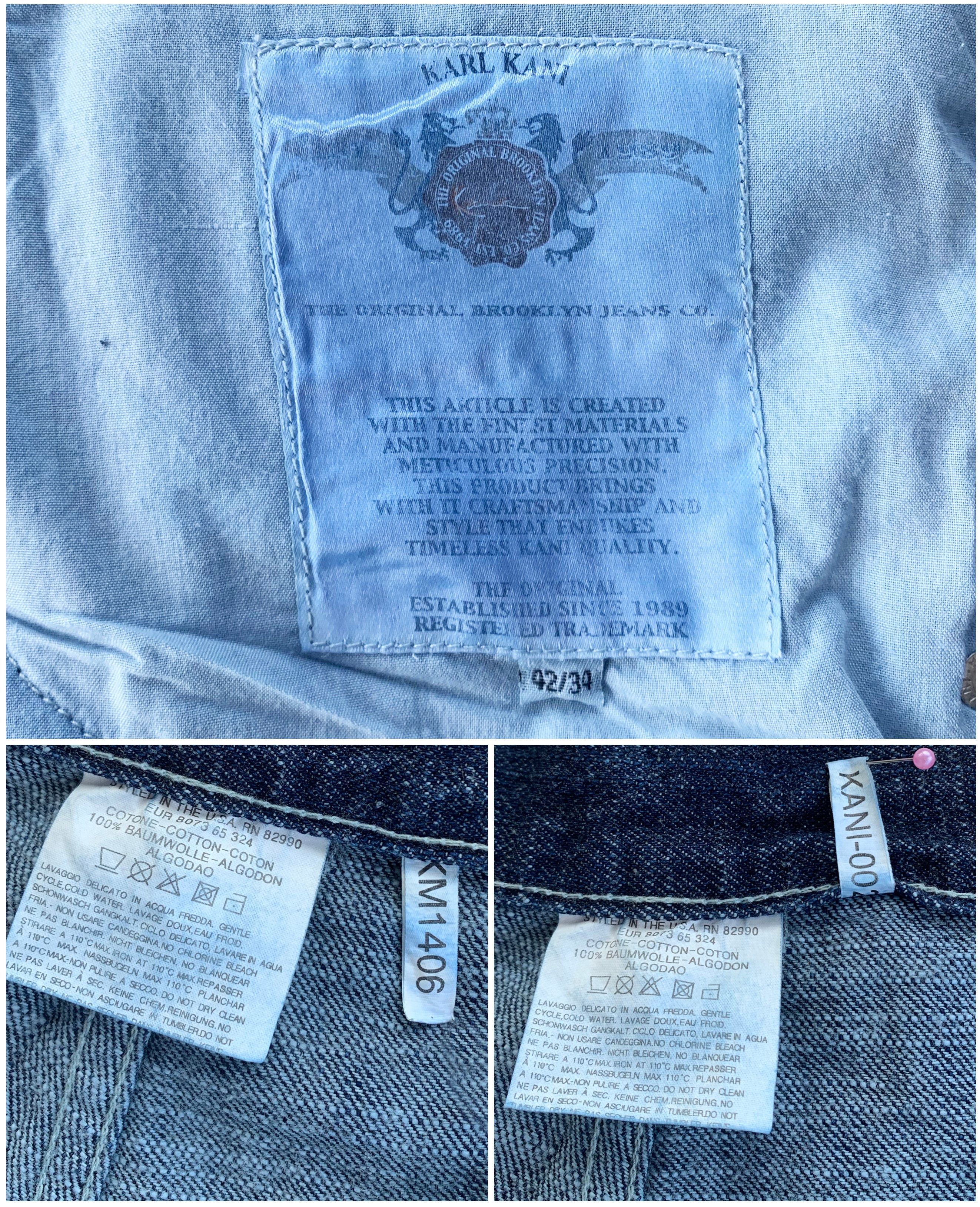 Karl Kani Vintage 90s KARL KANI Jeans Denim Pants Baggy Oversize Rap Size US 42 / EU 58 - 8 Thumbnail