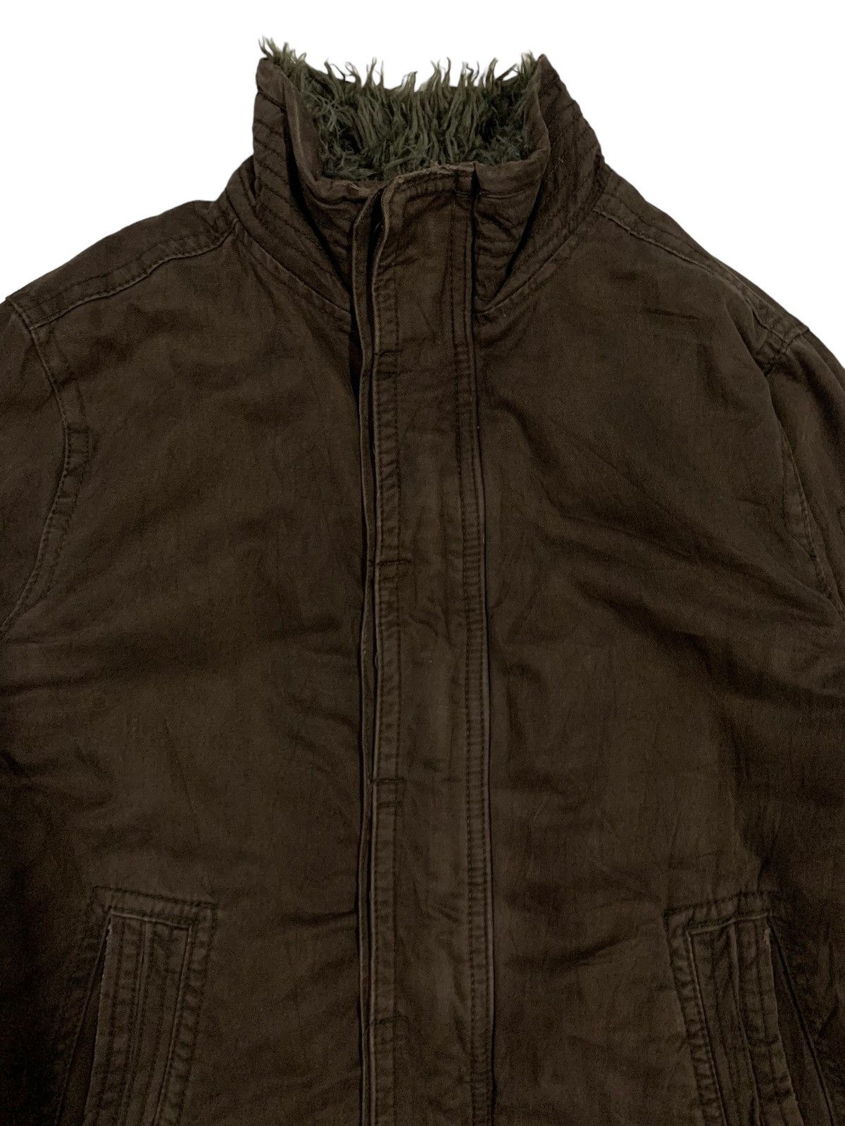 14th Addiction Abercrombie & Fitch Heavy Faux Fur Lined Adirondack Jacket Size US L / EU 52-54 / 3 - 6 Thumbnail