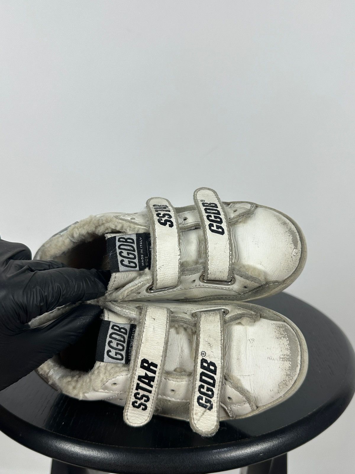 Golden Goose Kids Golden Goose GGDB Superstar Leather Sneakers Size US 4 / IT 34 - 13 Thumbnail