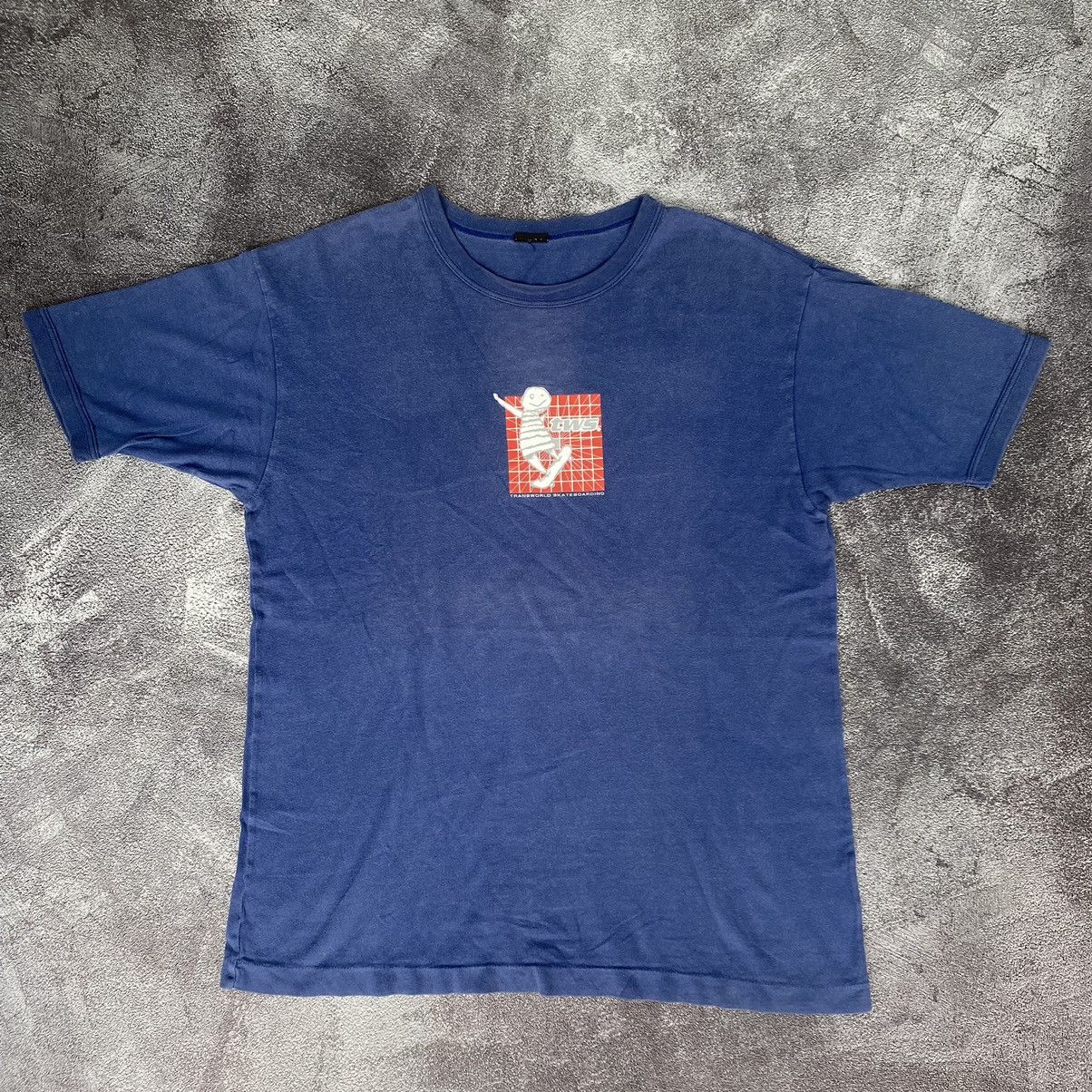 Vintage Vintage Very Rare Transworld Skateboard Tees Size US L / EU 52-54 / 3 - 1 Thumbnail