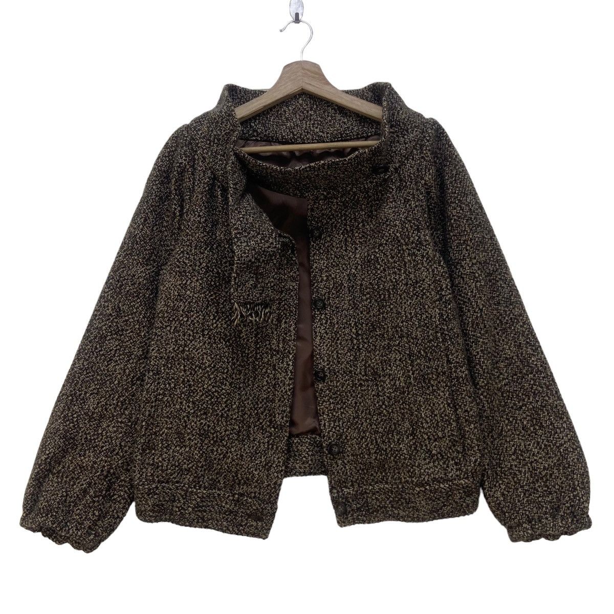 Issey Miyake Tsumori Chisato Issey Miyake Wool Stylish Jacket Size S / US 4 / IT 40 - 4 Thumbnail