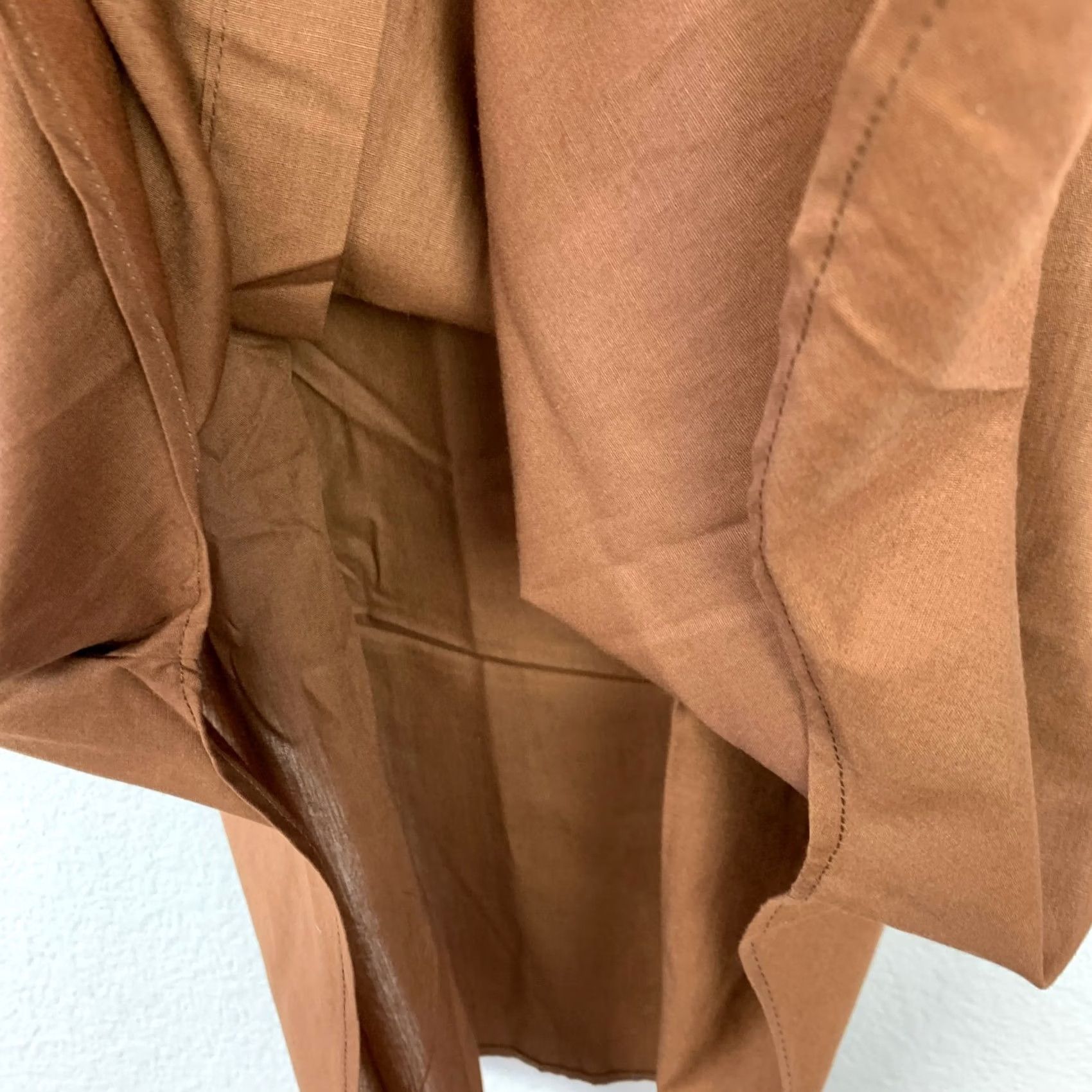 Vintage VINTAGE Arrow Kent Collection Brown Disco Short Sleeve Button Up Shirt 15 Size US M / EU 48-50 / 2 - 7 Thumbnail