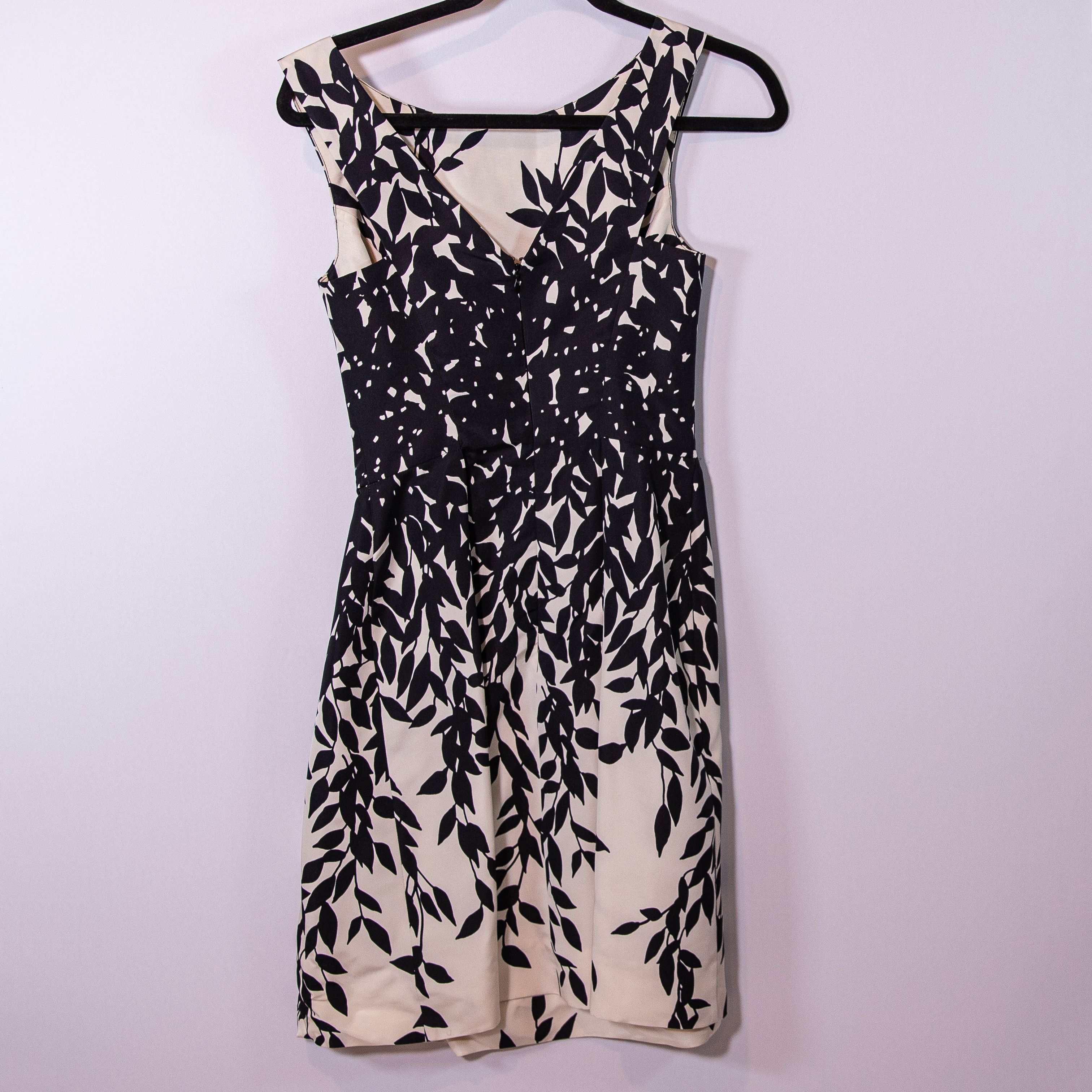 Blumarine Blumarine Scoop Neck Silk Chiffon Black White Size S / US 4 / IT 40 - 5 Thumbnail