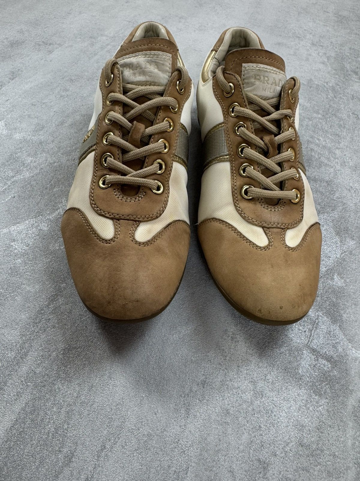 Prada PRADA Womens Sneakers Trainers Sports Low Top Shoe 3E 5008 Size US 6.5 / IT 36.5 - 4 Thumbnail