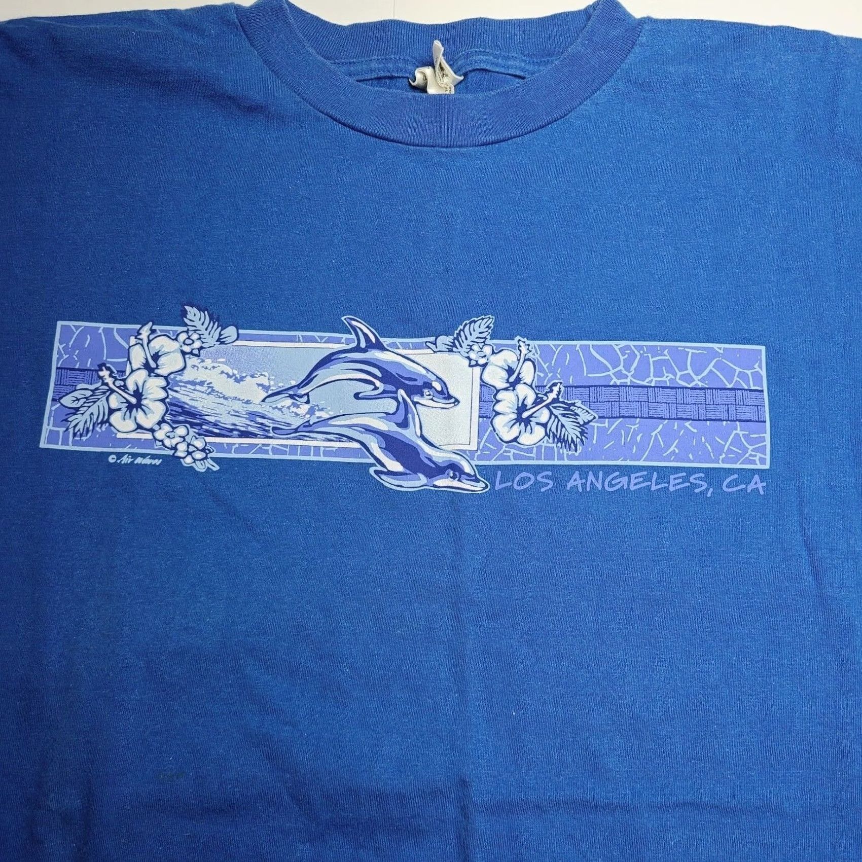 Vintage VTG 90s Tour Champ Los Angeles California Beach Ocean T-Shirt Men’s Size 2XL Size US XXL / EU 58 / 5 - 2 Thumbnail