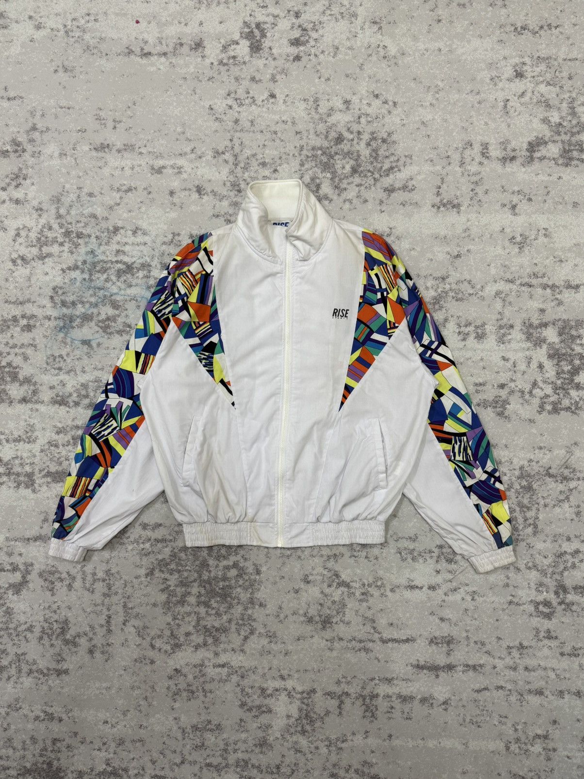 Vintage Vintage 90s Rise Sport Jacket Size US L / EU 52-54 / 3 - 3 Thumbnail