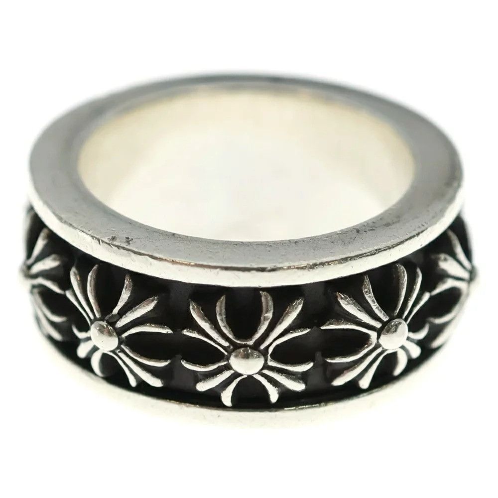 Chrome Hearts RARE! OFFER OK 🔥 14.5 CHROME HEARTS RING SPINNER CH X Size ONE SIZE - 3 Thumbnail