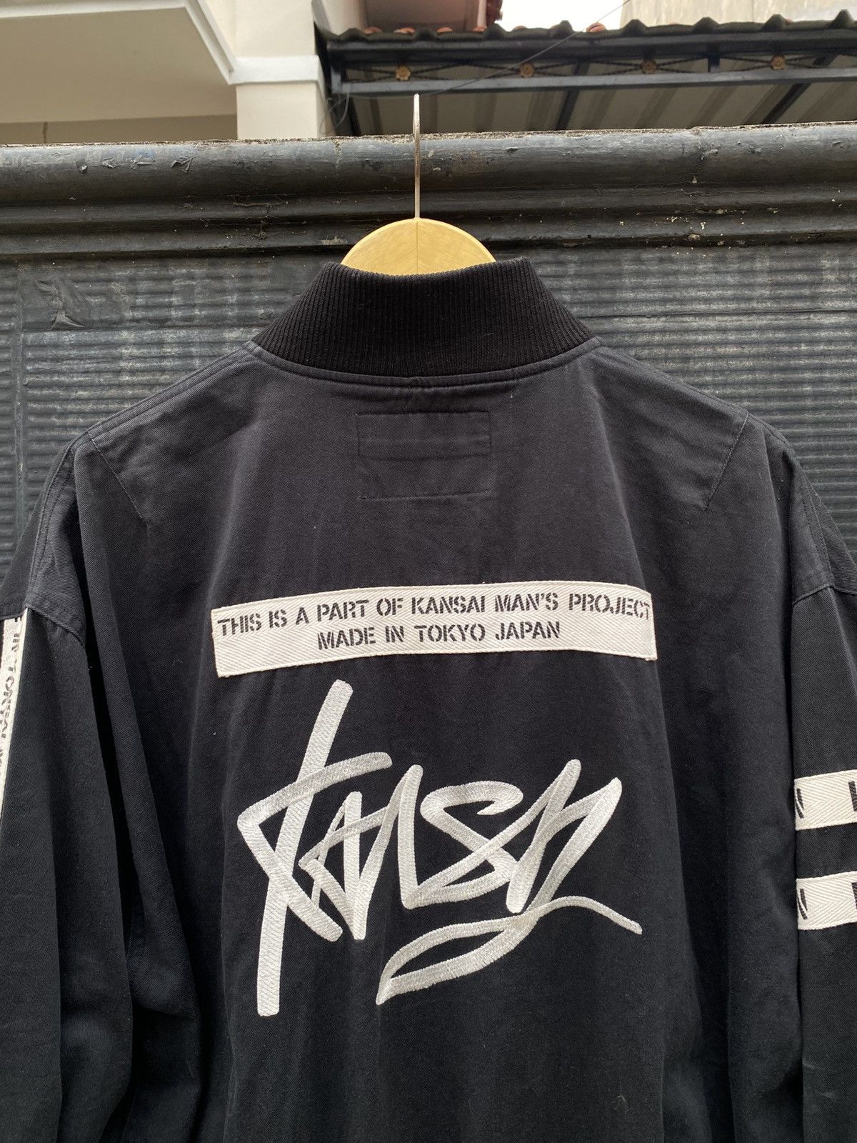 Japanese Brand 90s Kansai Man Japan Bombers Size US L / EU 52-54 / 3 - 12 Thumbnail