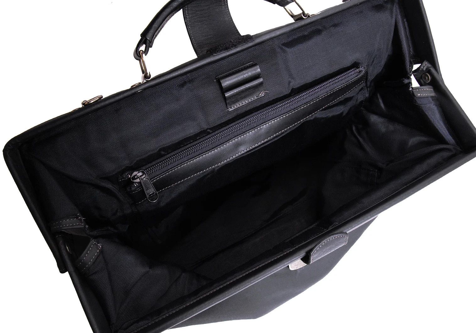 Jean Paul Gaultier Coated Doctor Bag in Black Size ONE SIZE - 15 Thumbnail