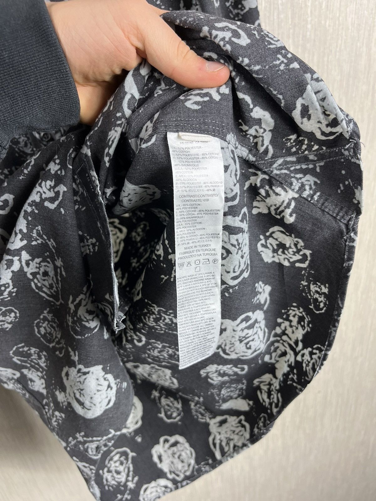 Diesel × Vintage Vintage archive Diesel Industries roses full print y2k shirt Size US L / EU 52-54 / 3 - 16 Thumbnail